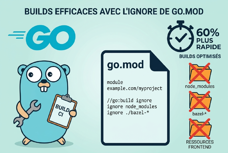 Featured image of post Comment optimiser vos builds/tests Go en ignorant certains fichiers dans go.mod