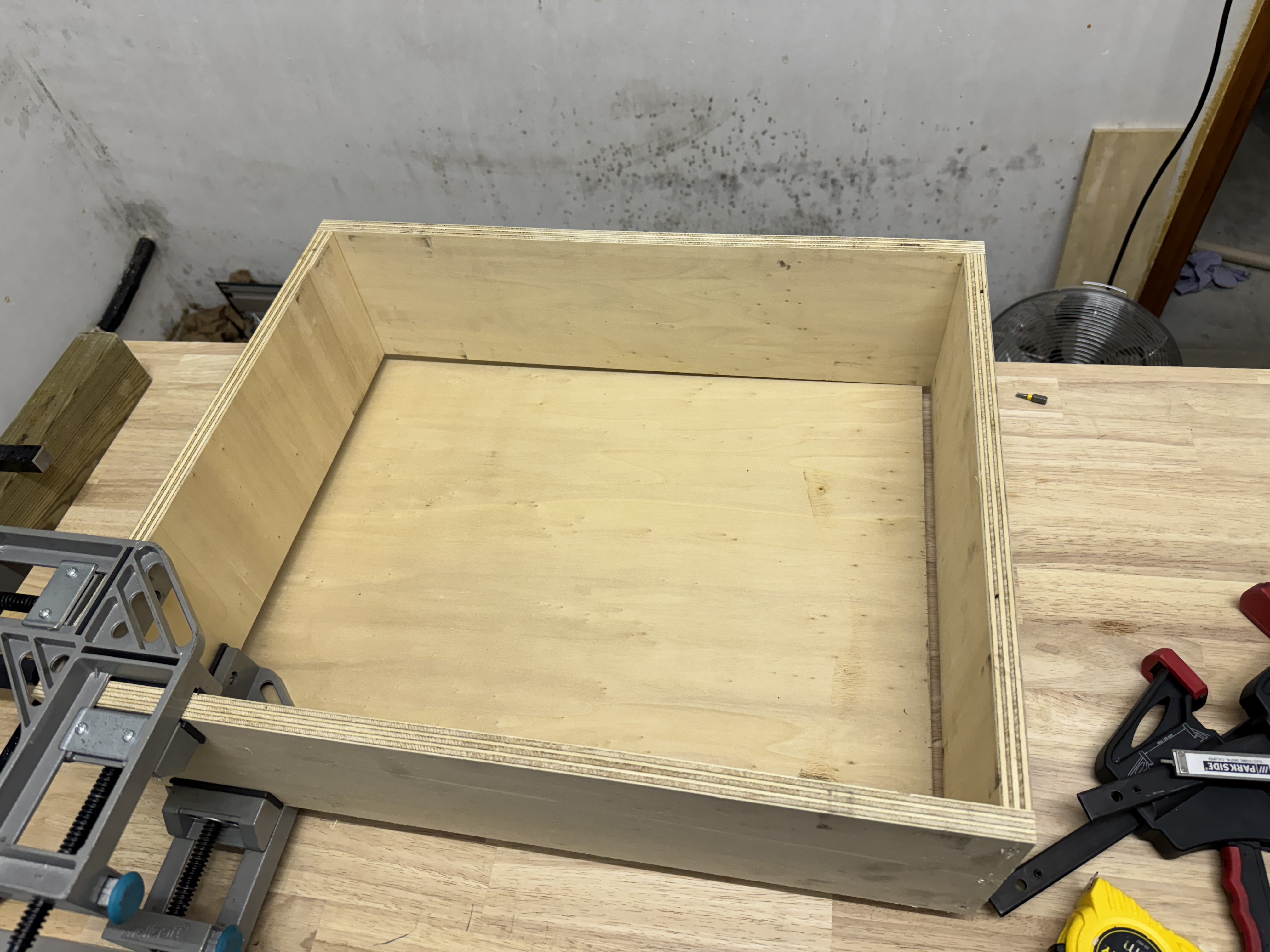 Assemblage des tiroirs