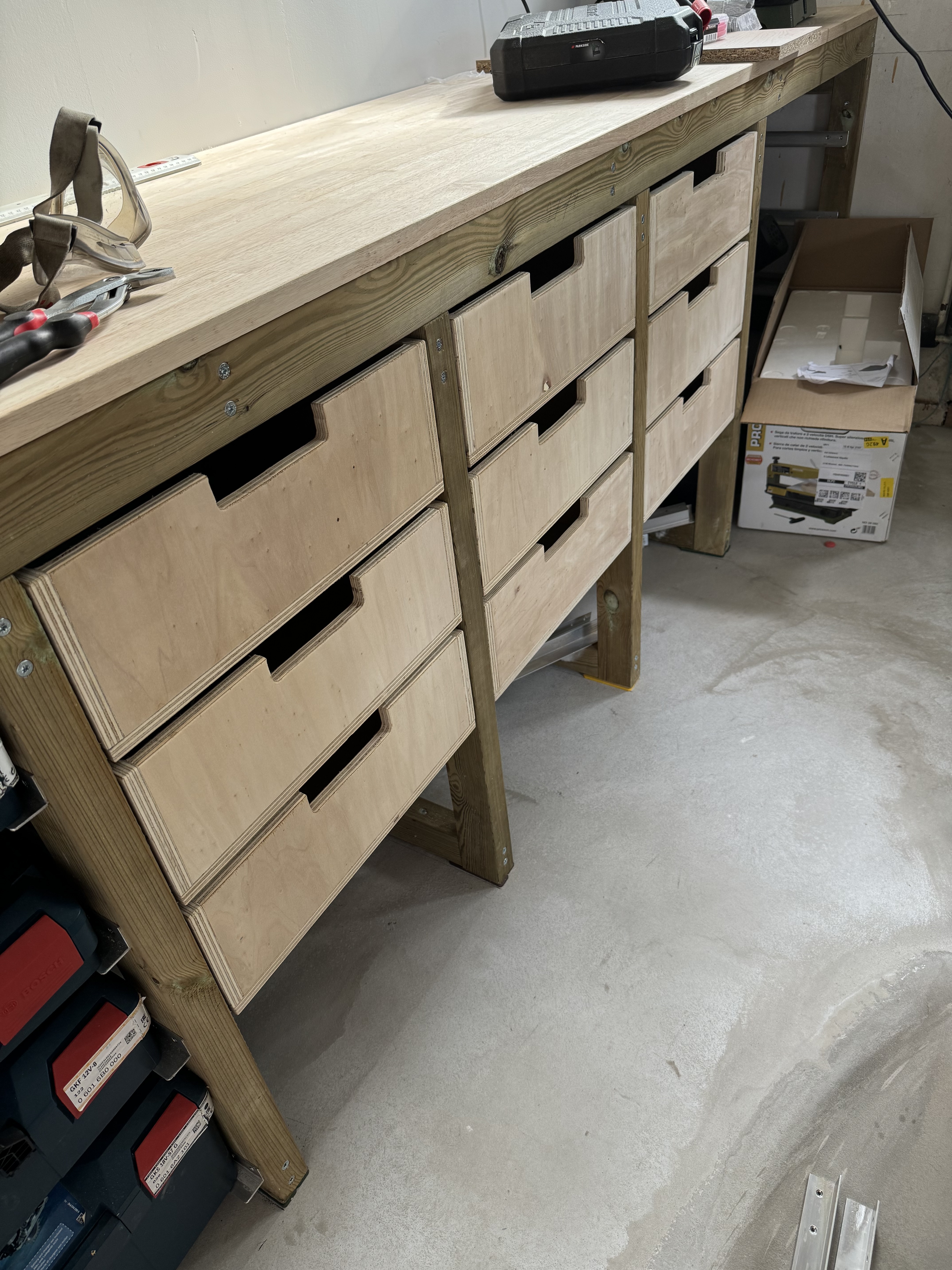 Découpe des poignées