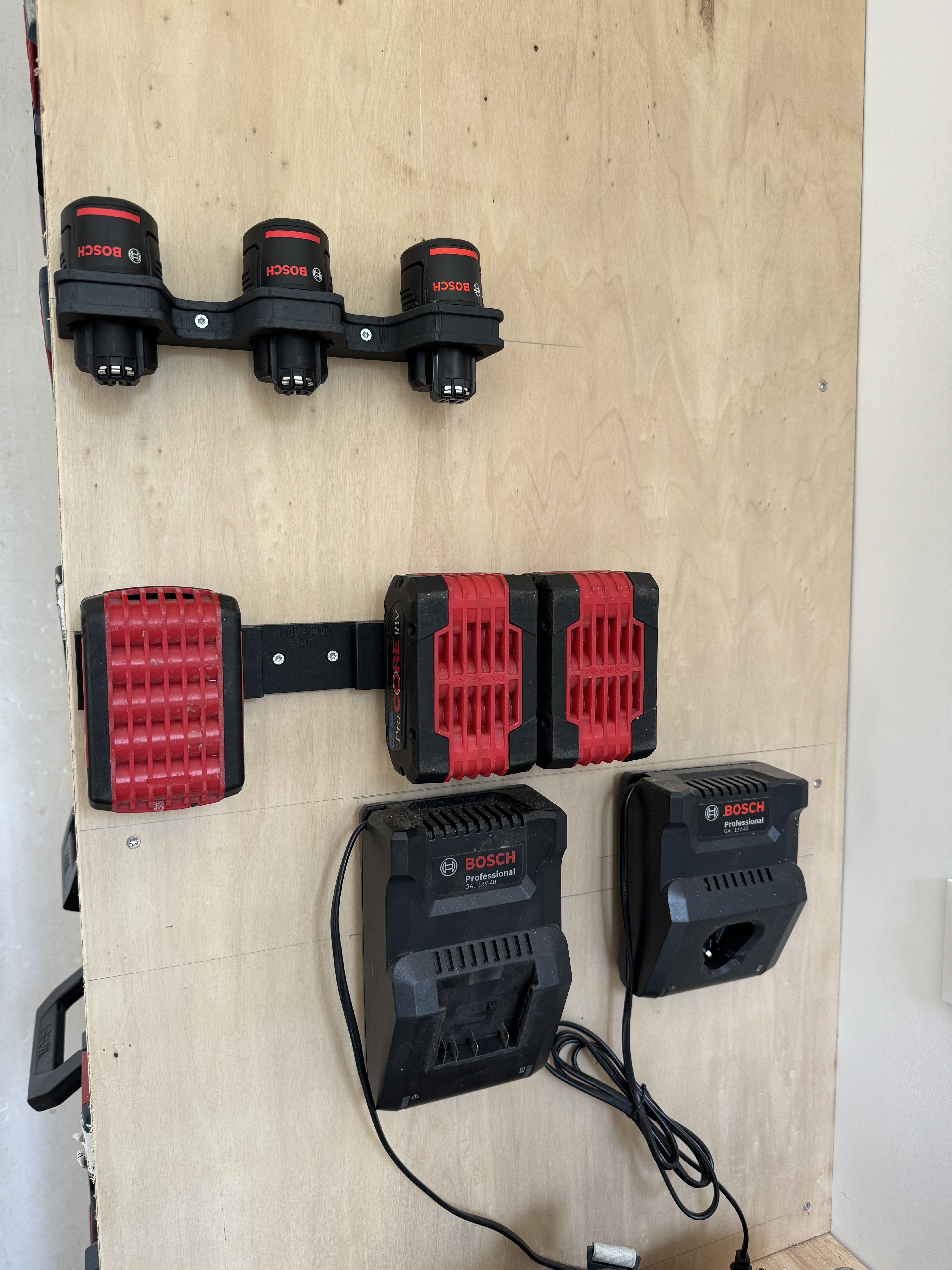 Support batterie Bosch en impression 3D