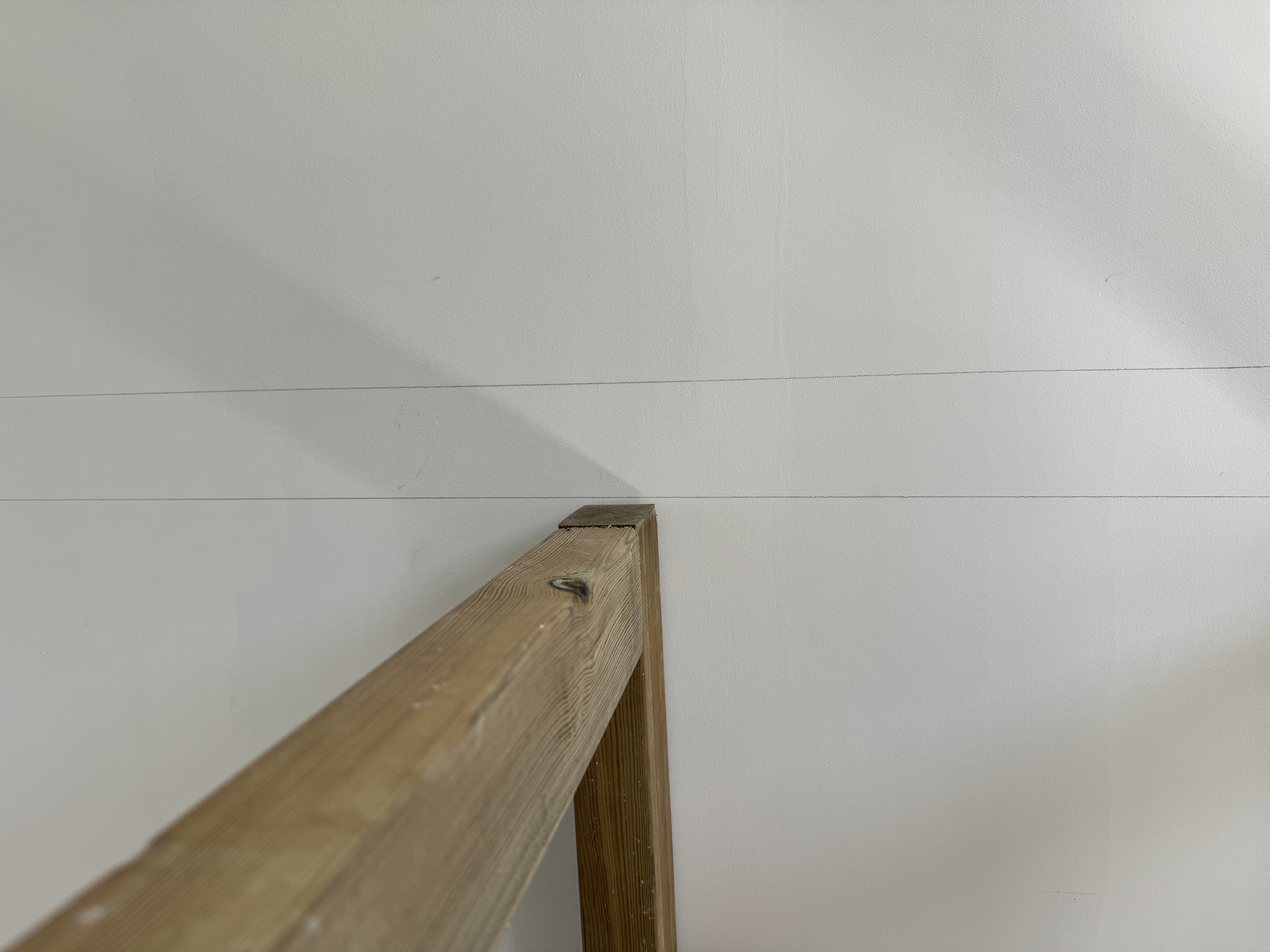 Mise au niveau des pieds