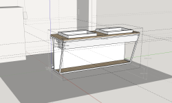 Featured image of post Fabrication du meuble de salle de bain en acier et chêne